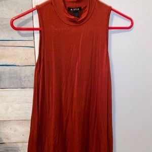 orange dress/shirt depending on height